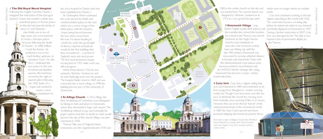 Green London: 14 Walks Exploring London's Green Spaces and Pathways [KSIĄŻKA]