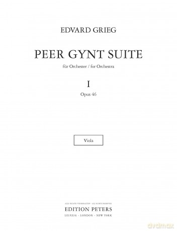 Grieg: Peer Gynt Suite No.1 Op.46 [KSIĄŻKA]