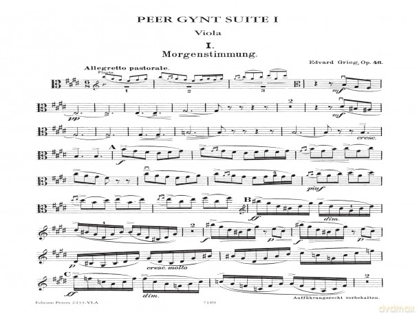Grieg: Peer Gynt Suite No.1 Op.46 [KSIĄŻKA]