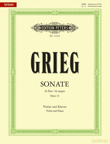 Grieg: Violin Sonata No. 2 in G Op.13 [KSIĄŻKA]