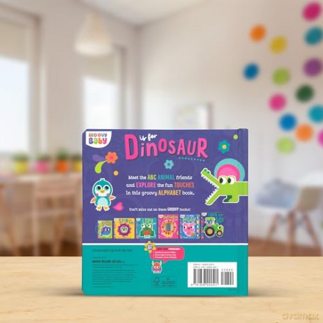 Groovy Baby D is for Dinosaur [KSIĄŻKA]