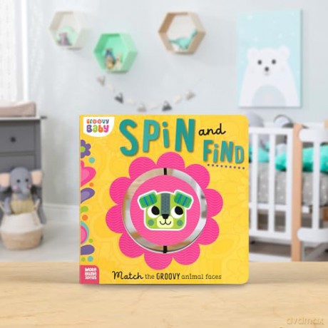 Groovy Baby Spin and Find [KSIĄŻKA]