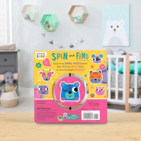 Groovy Baby Spin and Find [KSIĄŻKA]