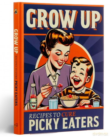 Grow Up! A Picky Eaters Recipe Gift Book - Joke Gift For Fussy Eaters [KSIĄŻKA]