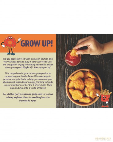 Grow Up! A Picky Eaters Recipe Gift Book - Joke Gift For Fussy Eaters [KSIĄŻKA]