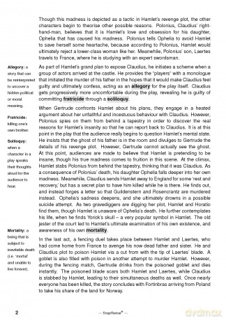Hamlet Text Guide: A-Level English Literature Revision Book | Includes Analysis, Key Quotes, Character Insights, and Sample Essays for Top Grades [KSIĄŻKA]