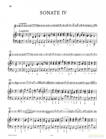 Handel: 4 Sonatas [KSIĄŻKA]