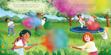 Happy Holi!: Celebrating the Festival of Colours [KSIĄŻKA]
