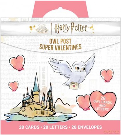 Harry Potter: Owl Post Super Valentines: School Valentines [KSIĄŻKA]