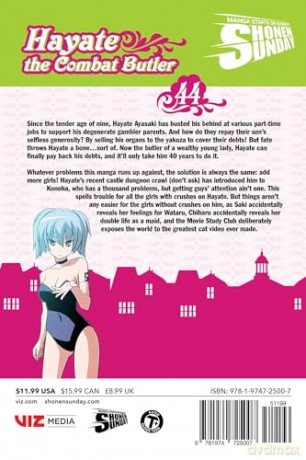 Hayate the Combat Butler, Vol. 44 [KOMIKS]