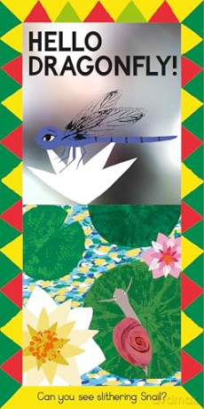 Hello Bee!: A minibeast search-and-find mirror book [KSIĄŻKA]