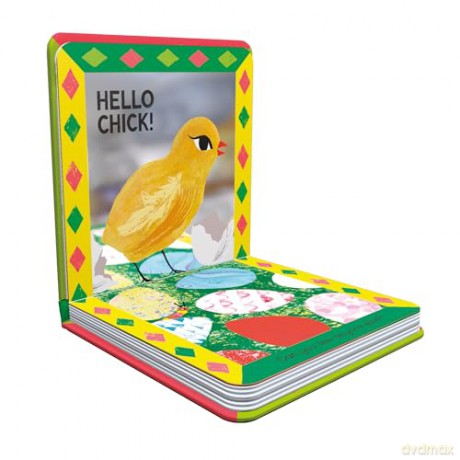 Hello Bunny!: An Easter search-and-find mirror book [KSIĄŻKA]