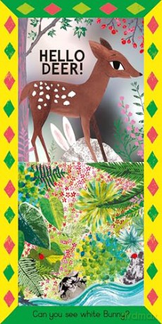Hello Bunny!: An Easter search-and-find mirror book [KSIĄŻKA]