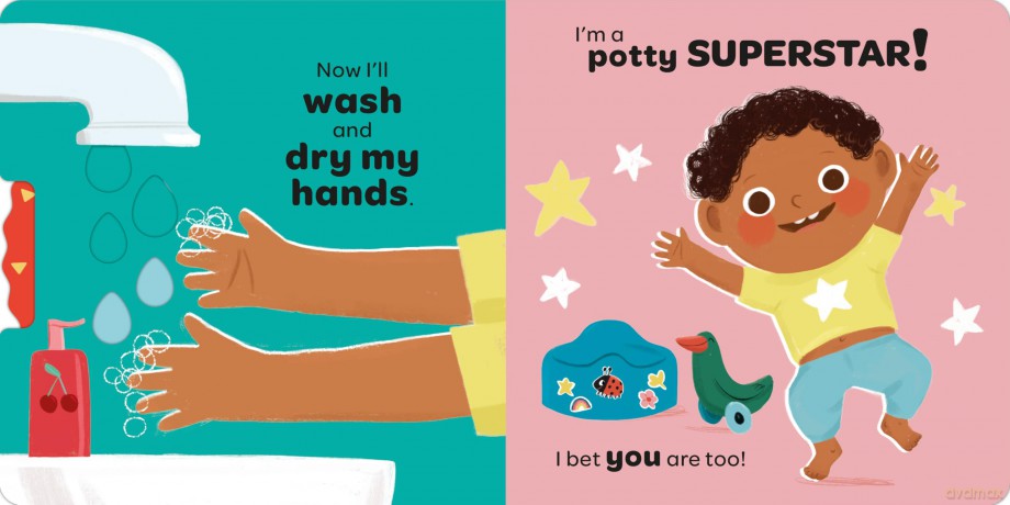 Hello, Potty!: Turn the wheel and become a potty superstar! [KSIĄŻKA]