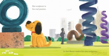 Henry the Artistic Dog [KSIĄŻKA]