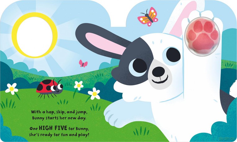 High Five Bunny! A count-and-squeak book. [KSIĄŻKA]