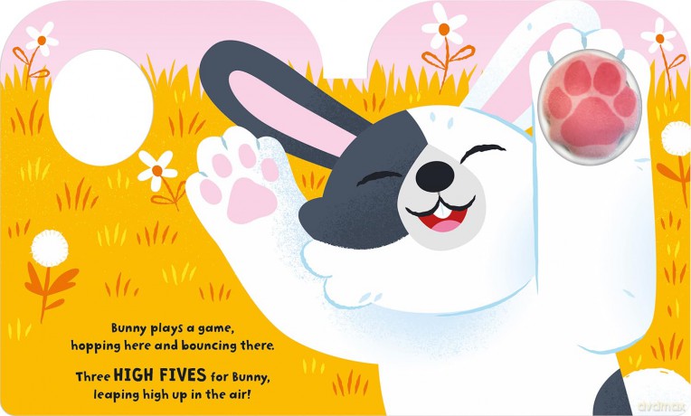 High Five Bunny! A count-and-squeak book. [KSIĄŻKA]