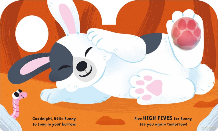High Five Bunny! A count-and-squeak book. [KSIĄŻKA]