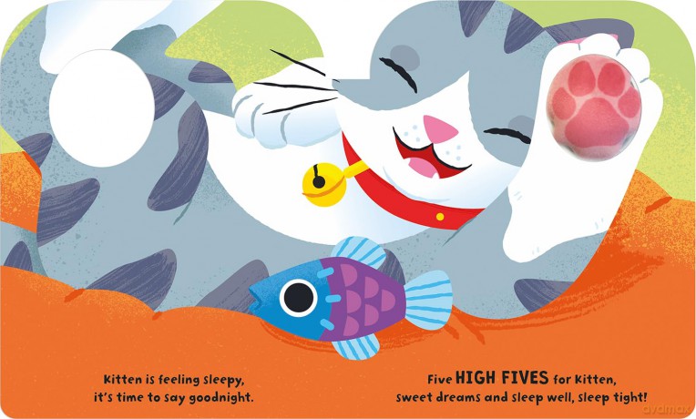 High Five Kitten! A count-and-squeak book. [KSIĄŻKA]