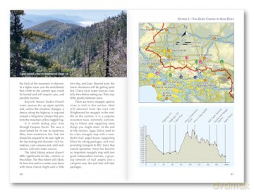Hiking the Pacific Crest Trail: PCT - three-part guidebook and map books for thru and section hikers [KSIĄŻKA]