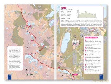 Hiking the Pacific Crest Trail: PCT - three-part guidebook and map books for thru and section hikers [KSIĄŻKA]