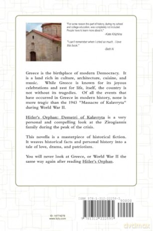 Hitler's Orphan: Demetri of Kalavryta [KSIĄŻKA]