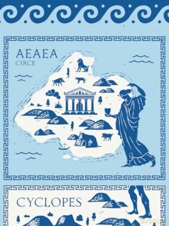 Homer, The Odyssey Map [KSIĄŻKA]