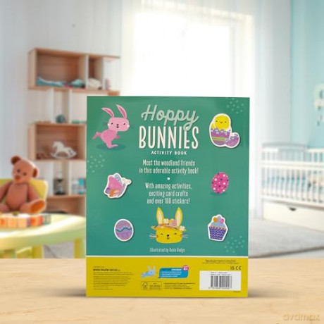 Hoppy Bunnies Easter Activity Book [KSIĄŻKA]