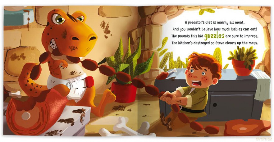 How to Babysit a Dinosaur [KSIĄŻKA]