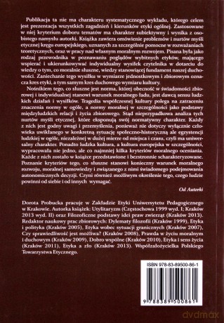 Etyka. Wybrane zagadnienia i kierunki [KSIĄŻKA]