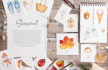 How to Paint It!: 100 simple watercolor paintings in six steps or less [KSIĄŻKA]