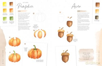 How to Paint It!: 100 simple watercolor paintings in six steps or less [KSIĄŻKA]