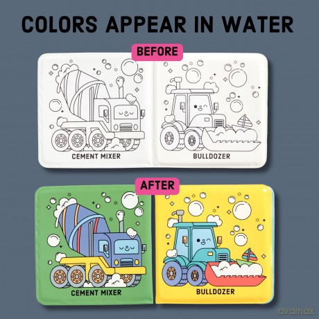 I Dig Bubbles! Color Magic Bath Book [KSIĄŻKA]