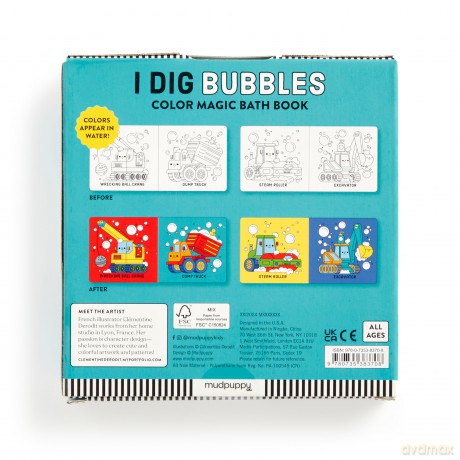 I Dig Bubbles! Color Magic Bath Book [KSIĄŻKA]