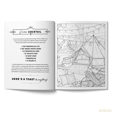 I Have Mixed Drinks About Feelings Coloring Book [KSIĄŻKA]