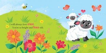 I Love You a Bunch!: The Perfect Easter Gift: Baby Sensory Book with Touch and Feel Elements [KSIĄŻKA]
