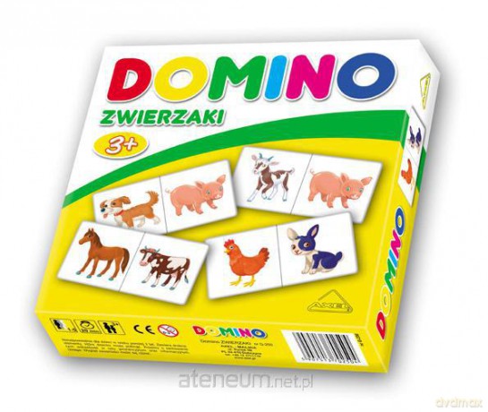 Gra - Domino Zwierzaki Duże AXEL [GRA]