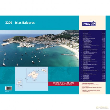 Imray 3200 Islas Baleares Chart Pack [KSIĄŻKA]