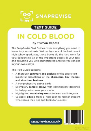 In Cold Blood Text Guide: A-Level English Literature Revision Book | Includes Analysis, Key Quotes, Character Insights, and Sample Essays for Top Grades [KSIĄŻKA]