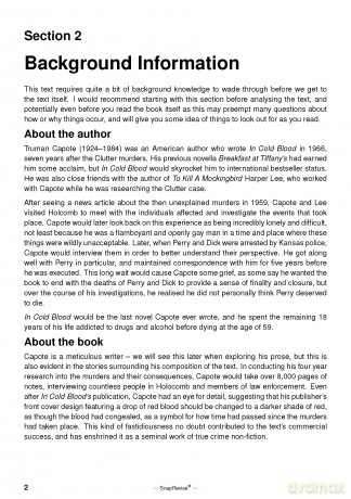 In Cold Blood Text Guide: A-Level English Literature Revision Book | Includes Analysis, Key Quotes, Character Insights, and Sample Essays for Top Grades [KSIĄŻKA]