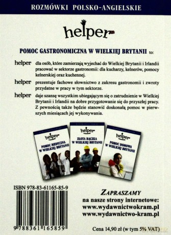 Helper angielski - pomoc gastronomiczna w.2012 [KSIĄŻKA]
