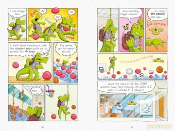 InvestiGators Class Action: The Latest Laugh-Out-Loud Comic Book Adventure!: 8 [KSIĄŻKA]