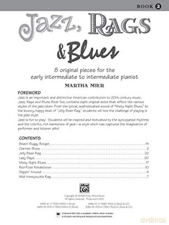 Jazz, Rags and Blues Volume 2 [KSIĄŻKA]