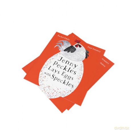 Jenny Peckles Lays Eggs With Speckles: A hilariously funny illustrated children's picture book new for 2025! [KSIĄŻKA]