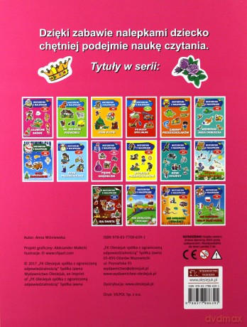Historyjki z nalepkami - Piękne księżniczki [KSIĄŻKA]
