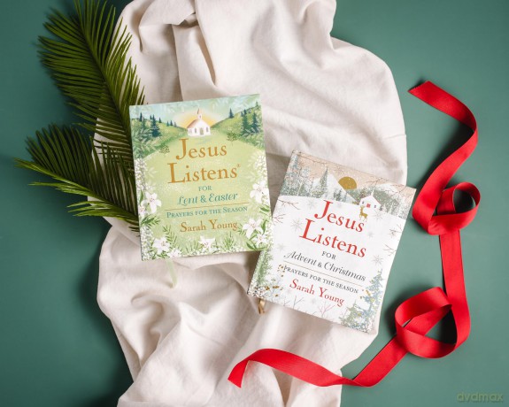 Jesus Listens--for Lent and Easter, Padded Hardcover, with Full Scriptures: Prayers for the Season [KSIĄŻKA]