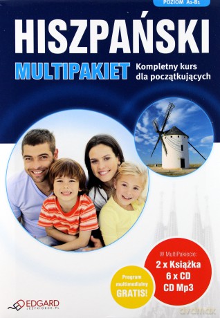 Hiszpański - Multipakiet EDGARD [KSIĄŻKA]
