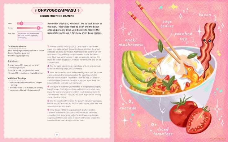 Kawaii Café Ramen: Classic, Fun, and Delicious Ramen Meals to Make at Home [KOMIKS]