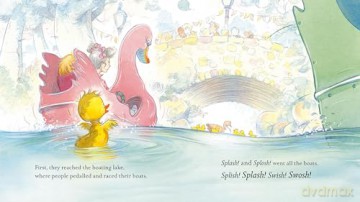 Keep Up, Duck!: A timeless and cute new classic about a crafty little duckling, perfect for springtime and Easter [KSIĄŻKA]