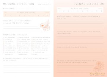 Kindness: A Day and Night Reflection Journal [KSIĄŻKA]